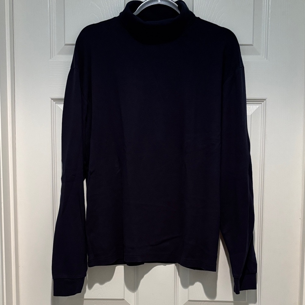 Eddie Bauer Men's Cotton Turtleneck